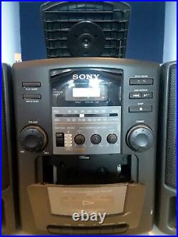 Sony Cfd-z110 Mega Bass CD / Am-fm Stereo Radio Cassette Recorder Boombox