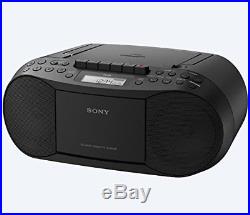 Sony Compact Portable Stereo Sound System Boombox with MP3 CD Player, Digital &