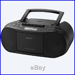 Sony Compact Portable Stereo Sound System Boombox with MP3 CD Player, Digital Tu