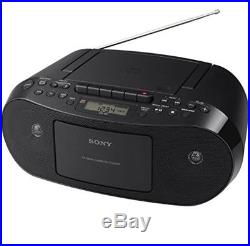 Sony Compact Portable Stereo Sound System Boombox with MP3 CD Player, Digital Tu