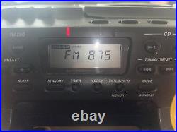 Sony ESP Sports CFD-980 Water Resistant CD Radio Cassette Boombox Everything Wor