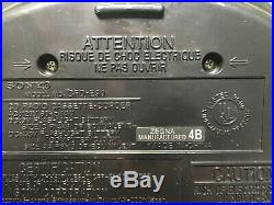 Sony Liv CFD-E90 AM FM Radio Cassette Recorder CD Player Portable Boombox Stereo