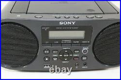 Sony Mega-bass Portable Stereo CD Player Boombox Am/fm Bluetooth Zsrs60bt A14