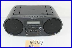 Sony Mega-bass Portable Stereo CD Player Boombox Am/fm Bluetooth Zsrs60bt A2