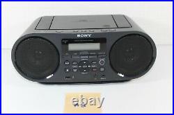Sony Mega-bass Portable Stereo CD Player Boombox Am/fm Bluetooth Zsrs60bt A2