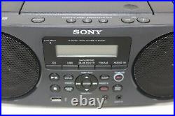 Sony Mega-bass Portable Stereo CD Player Boombox Am/fm Bluetooth Zsrs60bt B2