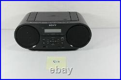 Sony Mega-bass Portable Stereo CD Player Boombox Am/fm Bluetooth Zsrs60bt D3
