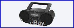 Sony Mega-bass Portable Stereo CD Player Boombox Am/fm Radio Bluetooth Zsrs60bt