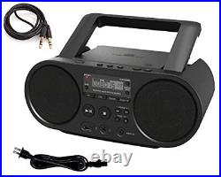 Sony Portable Bluetooth CD Player Boombox Digital Tuner AM/FM Radio Mega Bass