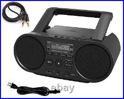 Sony Portable Bluetooth CD Player Boombox Digital Tuner AM/FM Radio Mega Bass Re