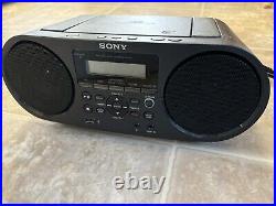 Sony Portable Bluetooth Digital Turner AM/FM CD Player Mega Bass