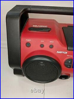 Sony Portable Boom Box Red 25-h10cp Great Condition! Cd player radio all working