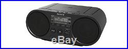 Sony Portable Boombox Stereo System MP3 CD Player, Radio, USB, Headphone & AUX I