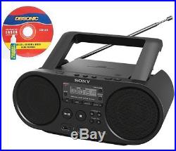 Sony Portable Full Range Stereo Boombox Sound System with MP3 CD Player