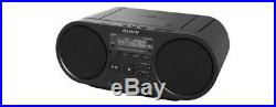 Sony Portable Full Range Stereo Boombox Sound System with MP3 CD Player, AM/FM R