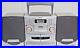 Sony Portable Stereo CD Radio Dual Cassette-Corder Boombox CFD-ZW755 TESTED