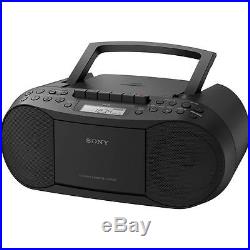 Sony Portable Stereo Cassette Tape Boombox CD Player Recorder with Radio New