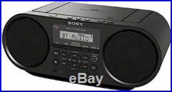 Sony Portable Stereo Sound System Boombox Bluetooth AM FM CD Player Mega Bass