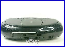 Sony Psyc ZS-SN10 Black Portable Boombox CD Player MP3 AM/FM Radio