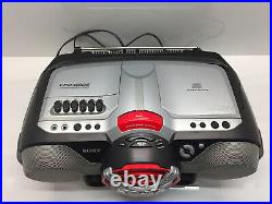 Sony Xplod CFD-G505 Boombox Mega Bass CD Radio Cassette