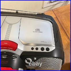 Sony Xplod CFD-G505 Mega Bass AM FM Radio CD Cassette Boom Box READ