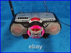 Sony Xplod CFD-G505 Mega Bass AM FM Radio CD Cassette Boom Box TESTED