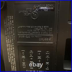 Sony Xplod CFD-G505 Mega Bass AM FM Radio CD Cassette Boom Box Works Great Sony Xplod CFD-G505 Mega Bass AM FM Radio CD Cassette Boom Box Works Great