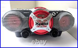 Sony Xplod CFD-G505 Mega Bass Radio CD Cassette Portable Boom Box