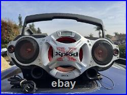 Sony Xplod CFD-G700CP CD Radio Cassette Boombox with Subwoofer Sounds Amazing