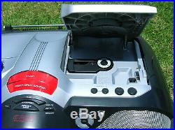 Sony Xplod Portable AC/DC Boombox CD Player Cassette Recorder FM Radio CFDG505