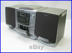 Sony Z500 CD Radio & Cassette Player Portable Boombox