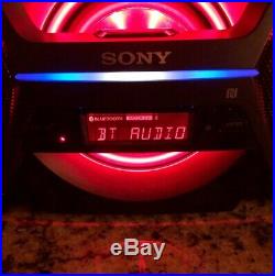 Sony ZS-BTG900 CD Player Portable NFC Bluetooth Wireless Boombox Speaker System