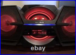 Sony ZS-BTG900 Portable CD NFC Bluetooth Wireless Boombox Speaker System Remote