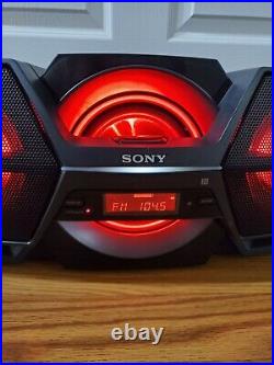 Sony ZS-BTG900 Portable CD Player NFC Bluetooth Wireless Boombox Speaker Bass