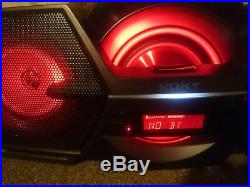 Sony ZS-BTG900 Portable NFC Bluetooth Wireless Boombox Speaker System CD Player