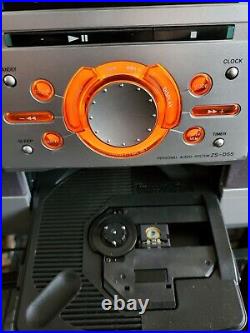 Sony ZS-D55 CD/Cassette/Radio Player Portable Boombox