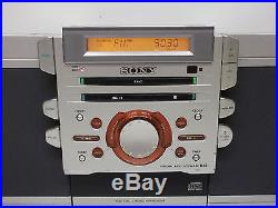 Sony ZS-D55 Portable CD Player, AM FM Radio & Cassette Player
