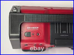 Sony ZS-H10CP Heavy Duty Water Dust Resistant Boombox Stereo CD Player