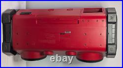 Sony ZS-H10CP Heavy Duty Water Dust Resistant Boombox Stereo CD Player