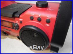 Sony ZS-H10CP Personal Audio System Boombox Work Radio MP3 CD Player Portable