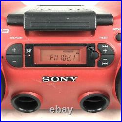 Sony ZS-H10CP Portable Heavy Duty CD Player Radio AUX Boom Box Original Cord
