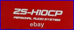 Sony ZS-H10CP Portable Heavy Duty CD Player Radio AUX Boom Box Works Great