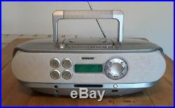 Sony ZS-M30 Portable CD & Minidisc Player Radio Boombox Personal MD System