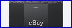 Sony ZS-PE60 Slim Compact FM AM-Radio MP3 USB Boombox Portable CD Player Black