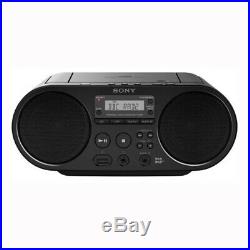 Sony ZS-PS55B Boombox with DAB+/FM Digital Radio Tuner and USB Playback Black