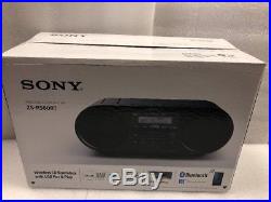 Sony ZS-RS60BT CD Boombox Portable CD Players AM/FM Radio 2W Stereo Speakers
