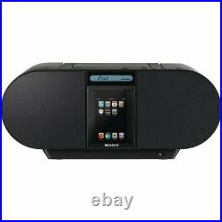 Sony ZS-S4IP 30-Pin iPhone/iPod Portable CD Radio Boombox Speaker Dock (NEW)