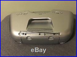 Sony ZS-S50CP Portable AM/FM Radio CD/MP3 Player Boombox Speakers Stereo System