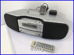 Sony ZS-SAT1 Portable CD Radio XM Radio with Remote & Antenna RARE