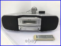 Sony ZS-SAT1 Portable CD Radio XM Radio with Remote & Antenna RARE